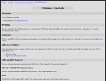 Tablet Screenshot of chishm.com